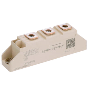 SKKD 100/16 - DIODE MODULE, 1.6 KV, 100 A, 1.35 V, DUAL SERIES, 3 PINS