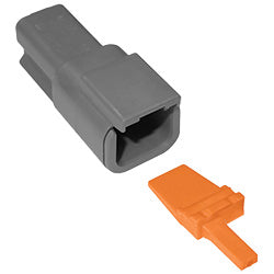 7930-34 - PICO 2-WAY DEUTSCH DTM SERIES RECEPTACLE & WEDGELOCK