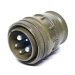 97-3106A-20-27S - CIRCULAR CONNECTOR, 97 SERIES, STRAIGHT PLUG, 14 CONTACTS, SOLDER SOCKET, THREADED, 20-27