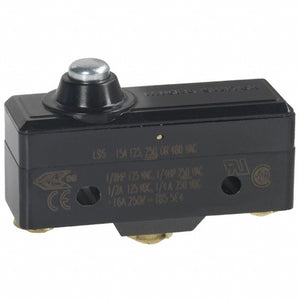 BZ-2RD-A2 - MICROSWITCH, STANDARD, OVERTRAVEL PLUNGER, SPDT, SCREW, 15 A, 250 VDC