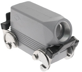 CHO24X - ILME CHO-24X C-TYPE METALLIC HOOD, SIZE 104.27, PG 21, DOUBLE LEVER, SIDE ENTRY