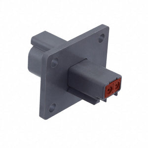 DT04-2P-RT01 - AUTOMOTIVE CONNECTOR HOUSING, DT SERIES, RECEPTACLE, 2 POSITIONS