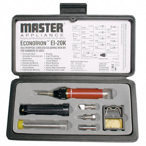 EI-20K - SOLDERING IRON, GAS POWERED, SELF IGNITION, 1 H, 2370 °F