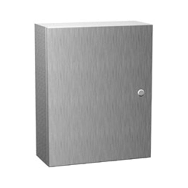 EN4SD16208GY - METAL ENCLOSURE, ECLIPSE, SINGLE DOOR, ELECTRICAL / INDUSTRIAL, STEEL, 406 MM, 508 MM, 203 MM, IP66