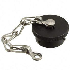 MS3180-16CA - DUST CAP / COVER, BLACK ANODIZED FINISH, DUST CAP, BAYONET CIRCULAR PLUGS, SHELL SIZE 16