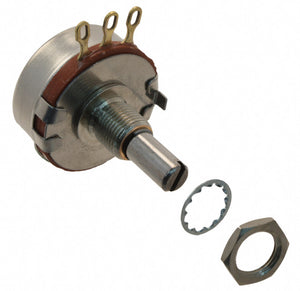 RV4NAYSD253A - ROTARY POTENTIOMETER, CONDUCTIVE PLASTIC, 25 KOHM, 1 TURNS, LINEAR, 2 W, ± 10%, RV4 SERIES