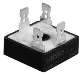 SKB25/08 - BRIDGE RECTIFIER DIODE, SINGLE, 800 V, 17 A, MODULE, 2.2 V, 4 ROHS COMPLIANT: YES