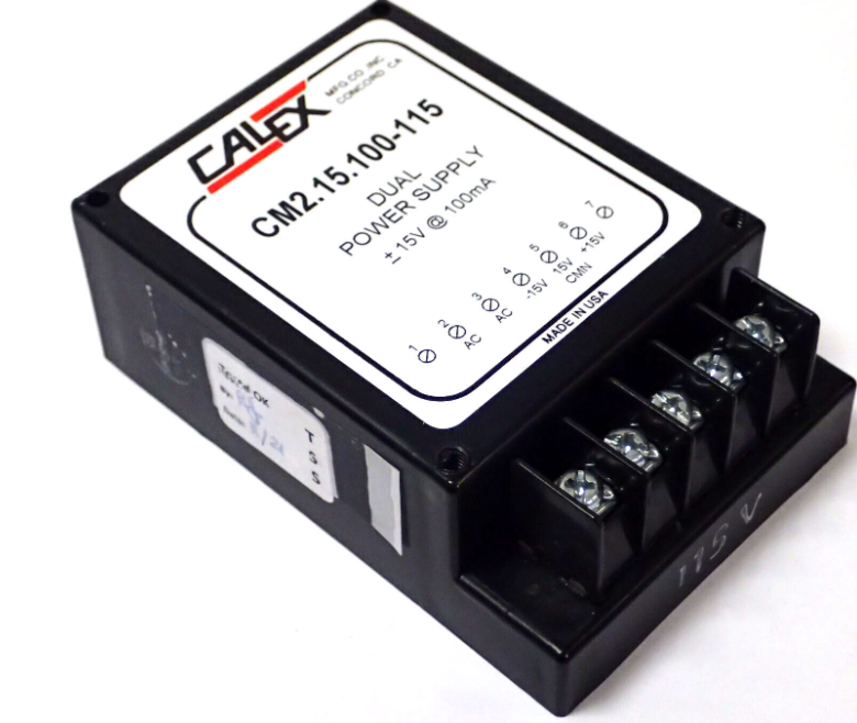 CALEX CM2.15.200-115 DUAL POWER SUPPLY IN: 115V OUT: +/-15V at 200mA