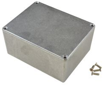 1590C - METAL ENCLOSURE, SHIELDED, DIECAST, IP54, SMALL, DIECAST ALUMINIUM, 119.4 MM, 94 MM, 56 MM, IP54