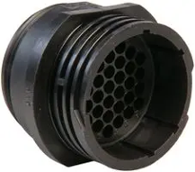 Load image into Gallery viewer, 206151-2 - CIRCULAR CONNECTOR, CPC SERIES 1, CABLE MOUNT RECEPTACLE, 37 CONTACTS, THERMOPLASTIC BODY