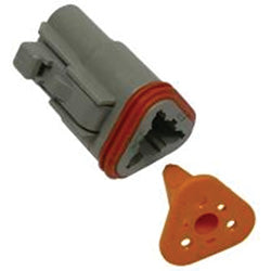 7993-11 - PICO 3-WAY DEUTSCH DT SERIES PLUG & WEDGELOCK