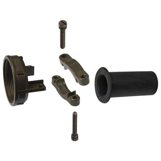 97-3057-1016-1 - CIRCULAR CONNECTOR CLAMP, MS3057A TYPE W/ BUSHING, 24 / 28, 23.8 MM, ZINC ALLOY, 97 SERIES