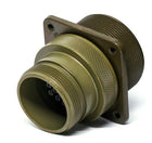 97-3100A20-4P - CIRCULAR MIL SPEC CONNECTOR 4P SZ 20 WALL MOUNT PIN RECEPT SOLDER