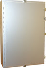 1418N4SSF8 - TYPE 4X STAINLESS STEEL WALLMOUNT ENCLOSURE 1418 N4 SS SERIES
CONTINUOUS HINGE DOOR WITH CLAMPS