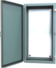 1418KG8 - N12 WALLMOUNT ENCL W/PANEL - 30 X 16 X 8 - STEEL/GRAY